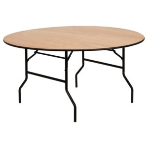 Round Wooden Table